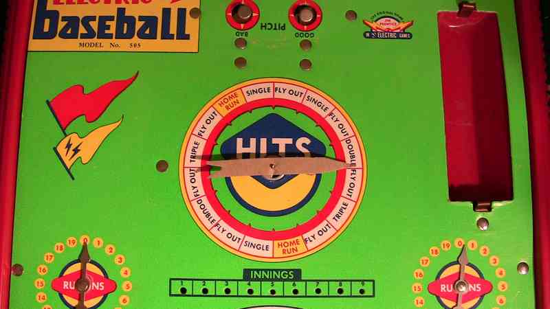 Jim Prentice Electric Baseball Model 505