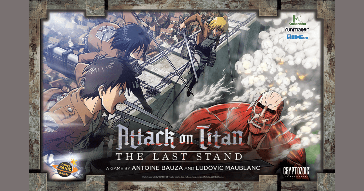 Attack On Titan The Last Stand Board Game Boardgamegeek