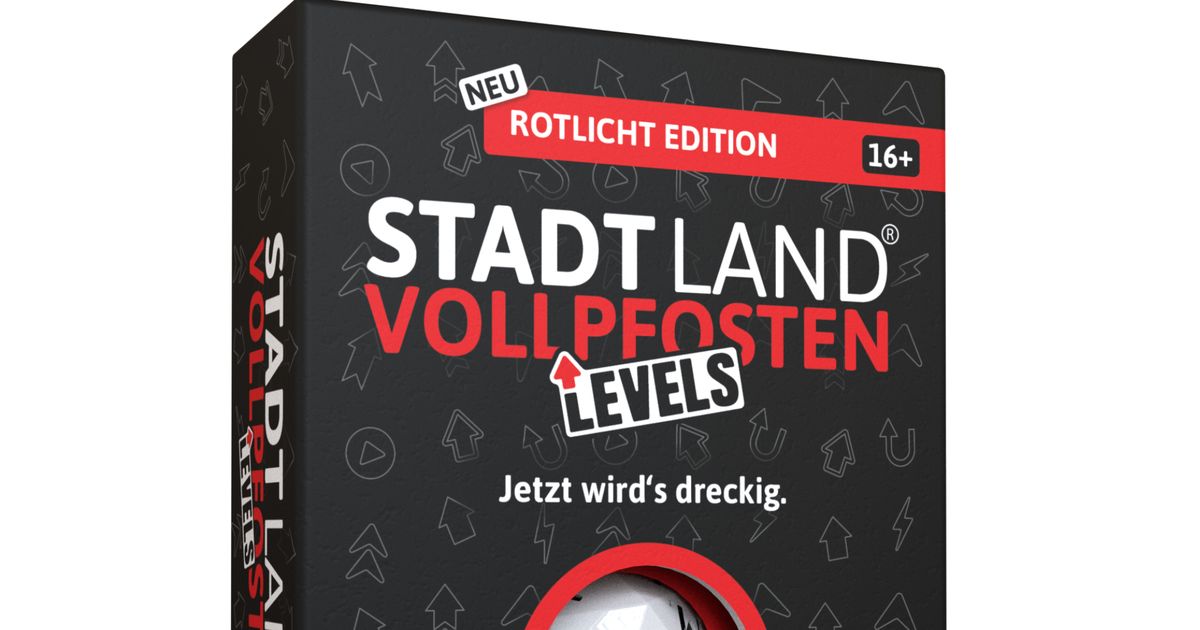 Stadt Land Vollpfosten Christmas Edition – Gioco Da Tavolo Natalizio Per Famiglie, Da 8 Anni, 2+ Giocatori, Con 700+ Categorie