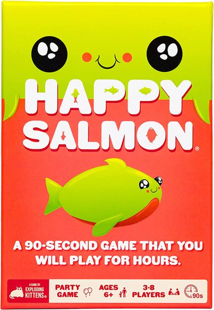 Parental Guidance: Slide Blast, Happy Salmon & DownForce Review - Board  Game Quest