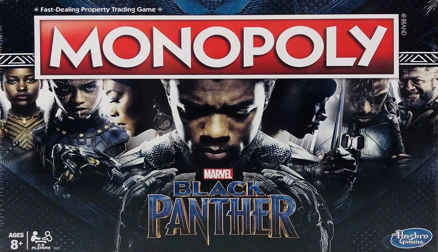 Monopoly: Black Panther cover art