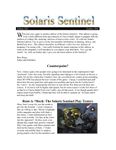 Issue: Solaris Sentinel (Volume 1, Issue 13 - Oct 2002)