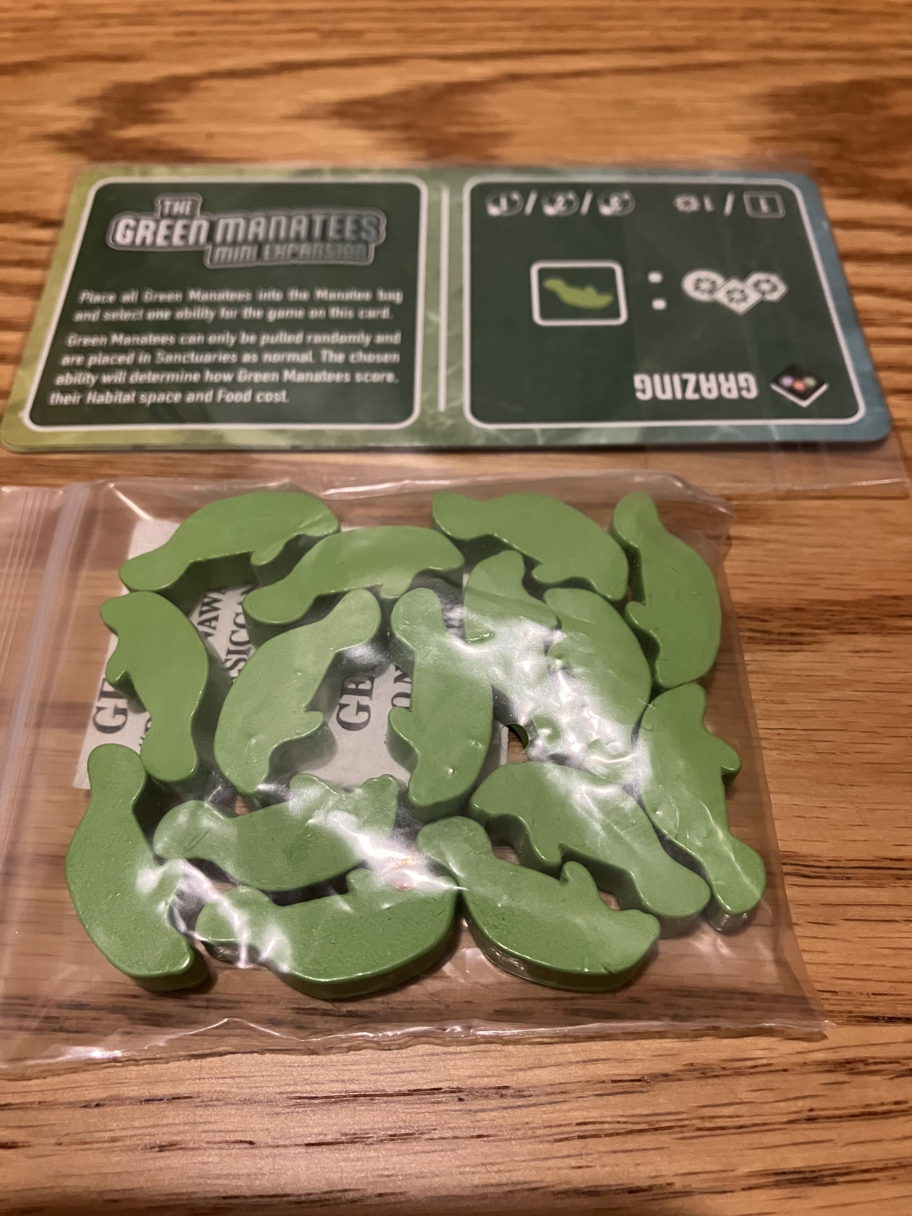Manatee Sanctuary: The Green Manatee Mini Expansion