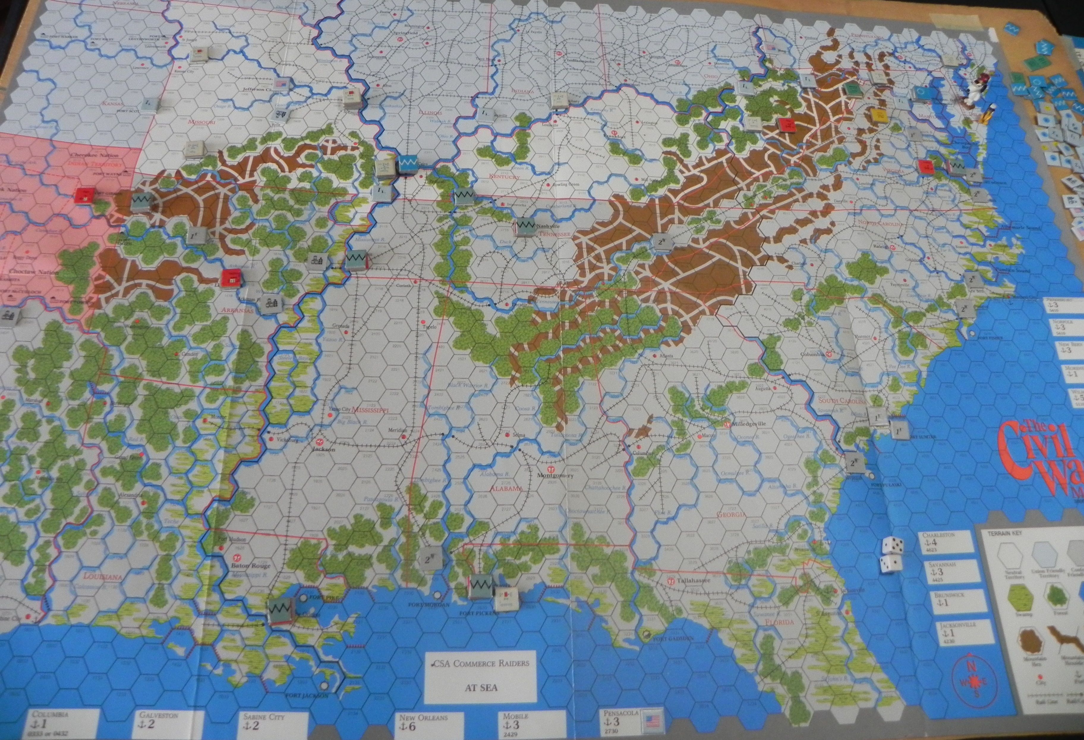 GMT: For the People II, the American Civil War 1861-1865, Board Game 3rd Edition