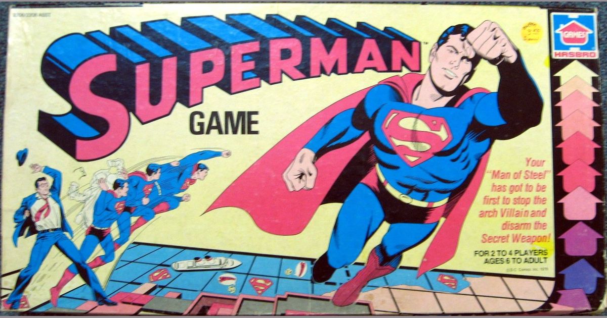 Superman Board Game BoardGameGeek