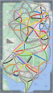 New Jersey (fan expansion for Ticket to Ride)