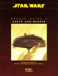 RPG Item: Galaxy Guide 02: Yavin and Bespin (WEG 2nd Edition)