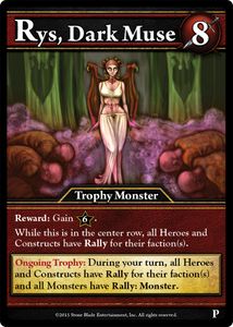 Ascension: Dawn of Champions  Rys, Dark Muse Promo Card | Board Game |  BoardGameGeek