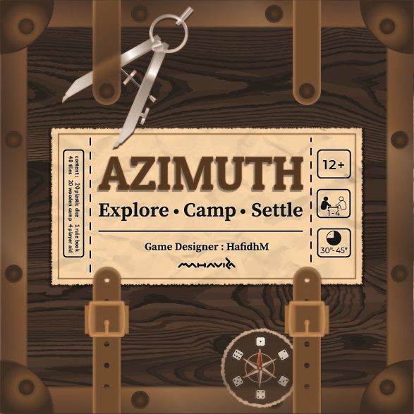 Coperta Azimuth: Explore. Camp. Settle