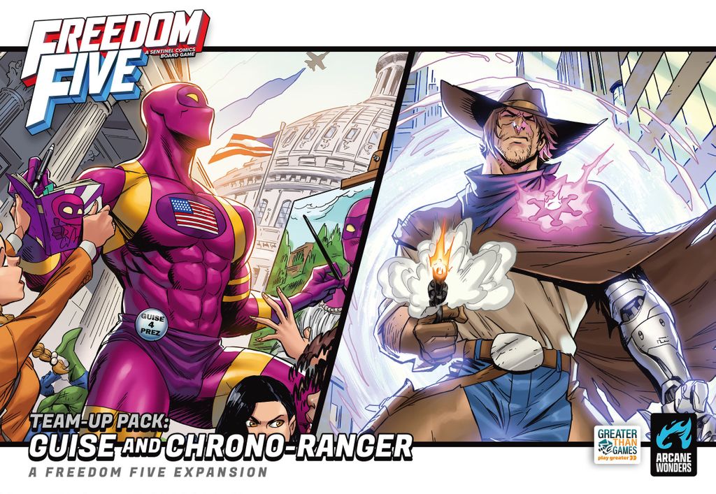 Illustration 4 de Freedom Five: A Sentinel Comics Board Game