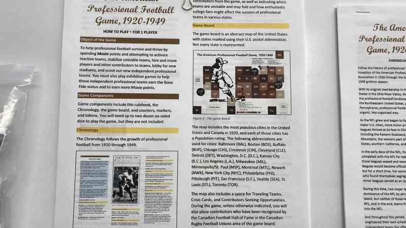 The American Professional Football Game, 1920-1949