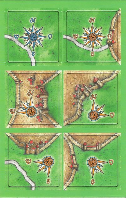 Windrosen English rules | Carcassonne: Die Windrosen