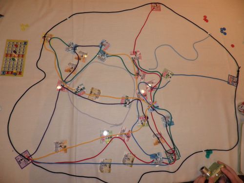 Board Game: String Railway