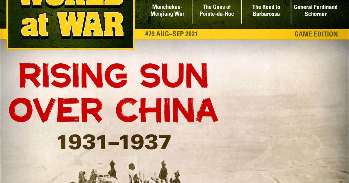Rising Sun Over China: Japan vs China 1931 – 1937 | Board Game 