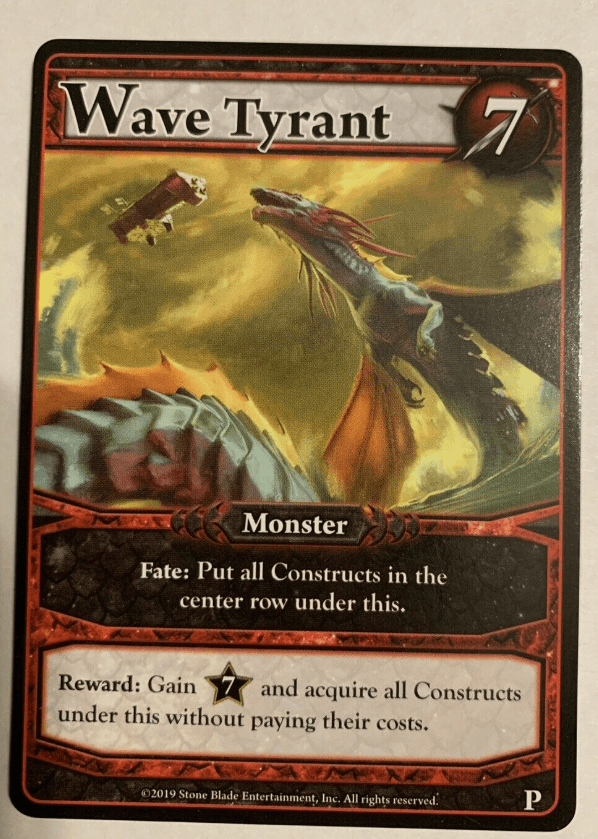 Ascension: Wave Tyrant Promo Card cover