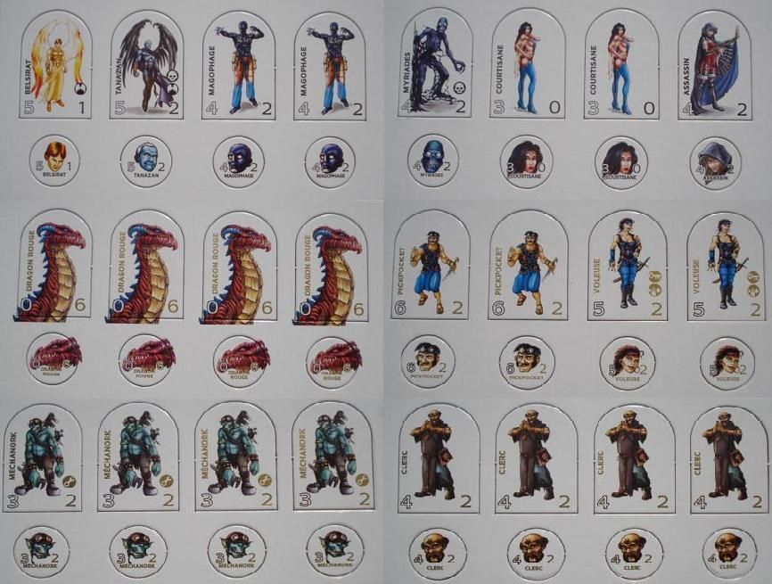 Dungeon Twister: Neutral Characters