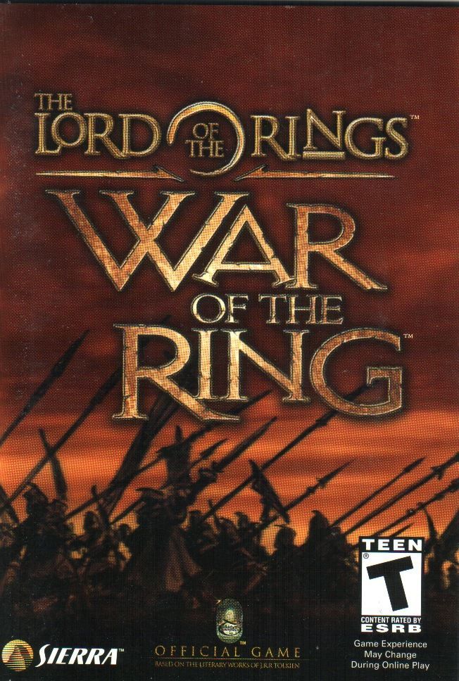 The Lord of the Rings: War of the Ring box art