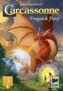 カルカソンヌ拡張セット 王女とドラゴン (Carcassonne: Burgfraulein & Drache) Fur 2 - 6 Spieler Nur zusammen mit Carcassone spielbar ボー Carcassonne: Dragon & Fairy | Board Game | BoardGameGeek