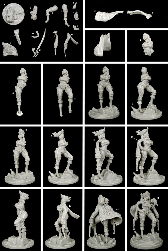 KDM minis - Assembly Guides by Alex tPG | Kingdom Death: Monster