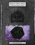 RPG Item: Black Tome Pages #4: The Cube of Chaos