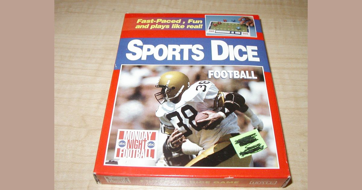 Sports Dice Football Board Game BoardGameGeek