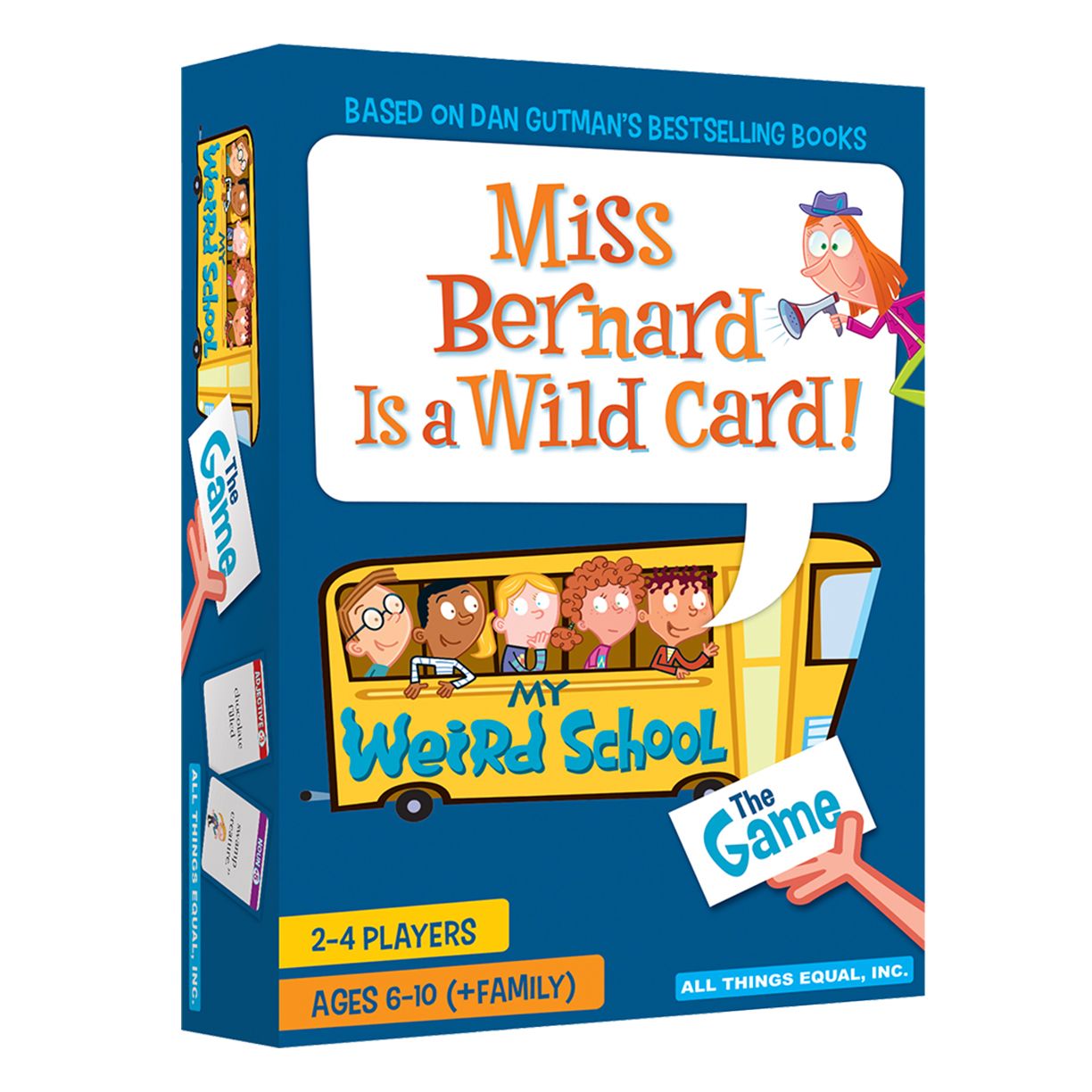 Miss Bernard is a Wild Card: My Weird School – The Game cover art