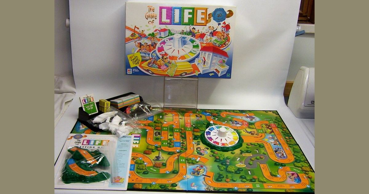 Parts & Pieces Only You Choose Game of Life Board Game 2002 /2005 Editions 