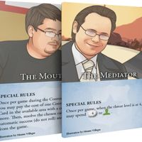 Hostage Negotiator: The Mediator and The Mouth Dice Tower Promo Cards