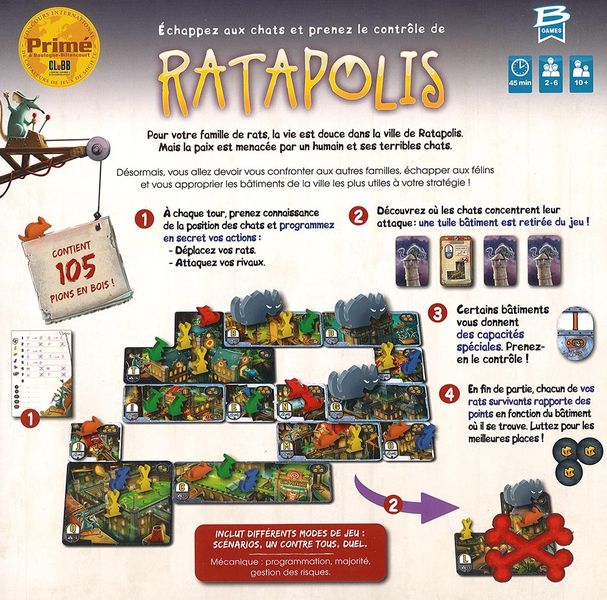 Ratapolis - French edition - back