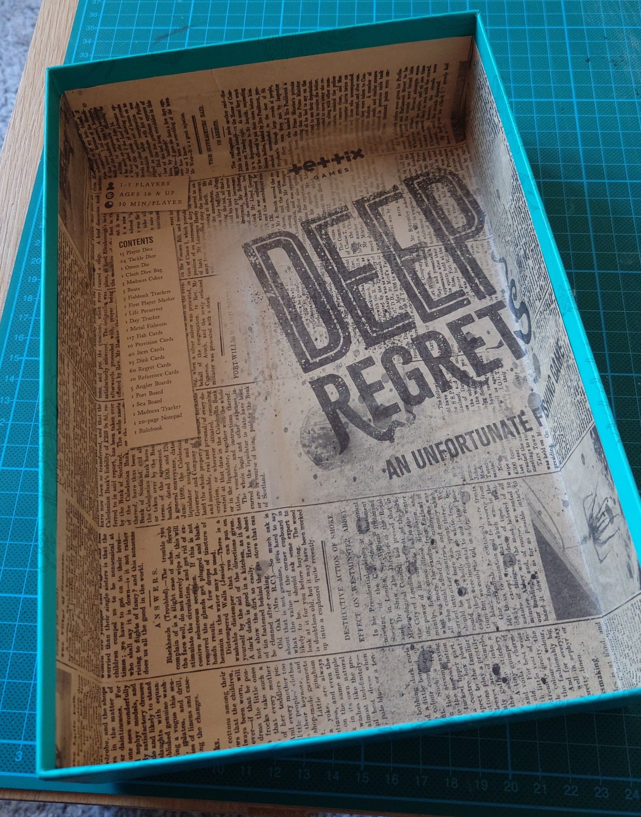 reusing paper wrap | Deep Regrets