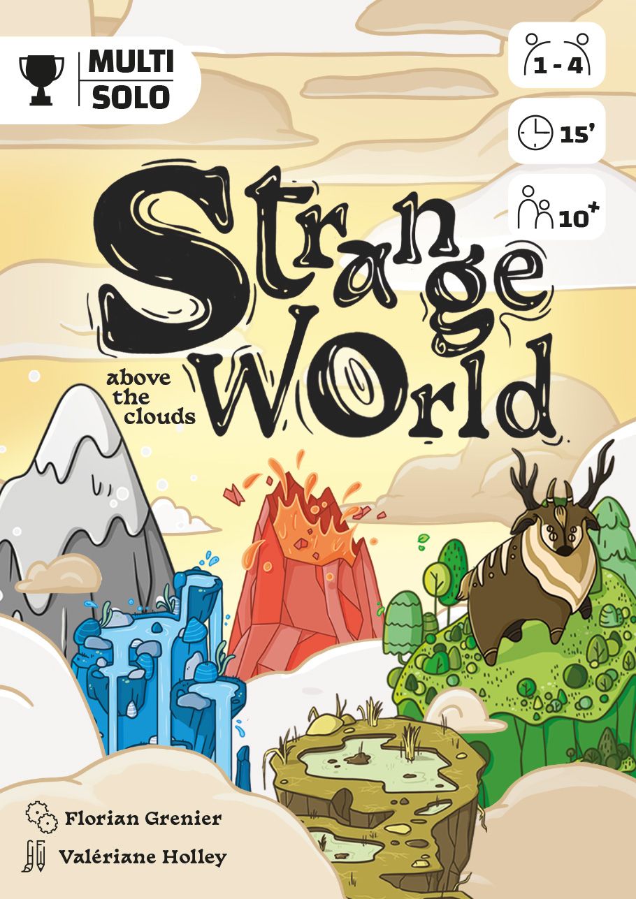Strange World Above the Clouds box art