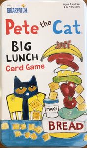 4 Years Old & Up Briarpatch Pete the Cat Big Lunch Travel Size Tin Game 01527 