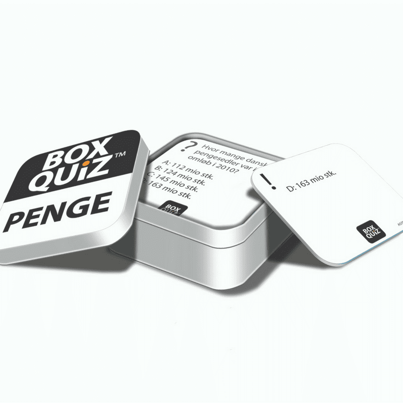 Box Quiz: Penge