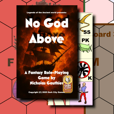 Cover art for Legends of the Ancient World: No God Above