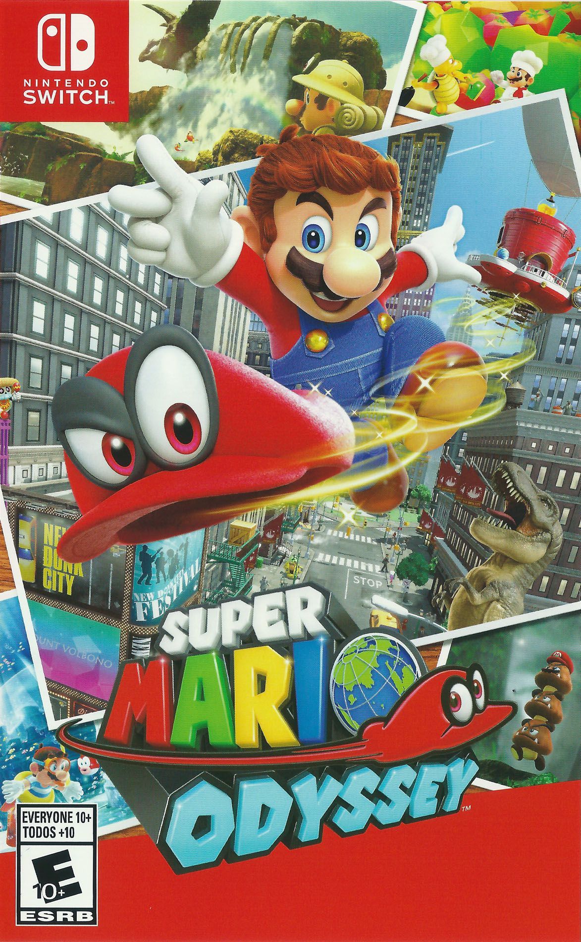 Super Mario Odyssey box art