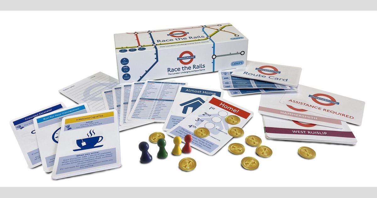Race The Rails! Everyone Needs A Shed BoardGameGeek