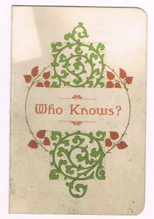 Who Knows?