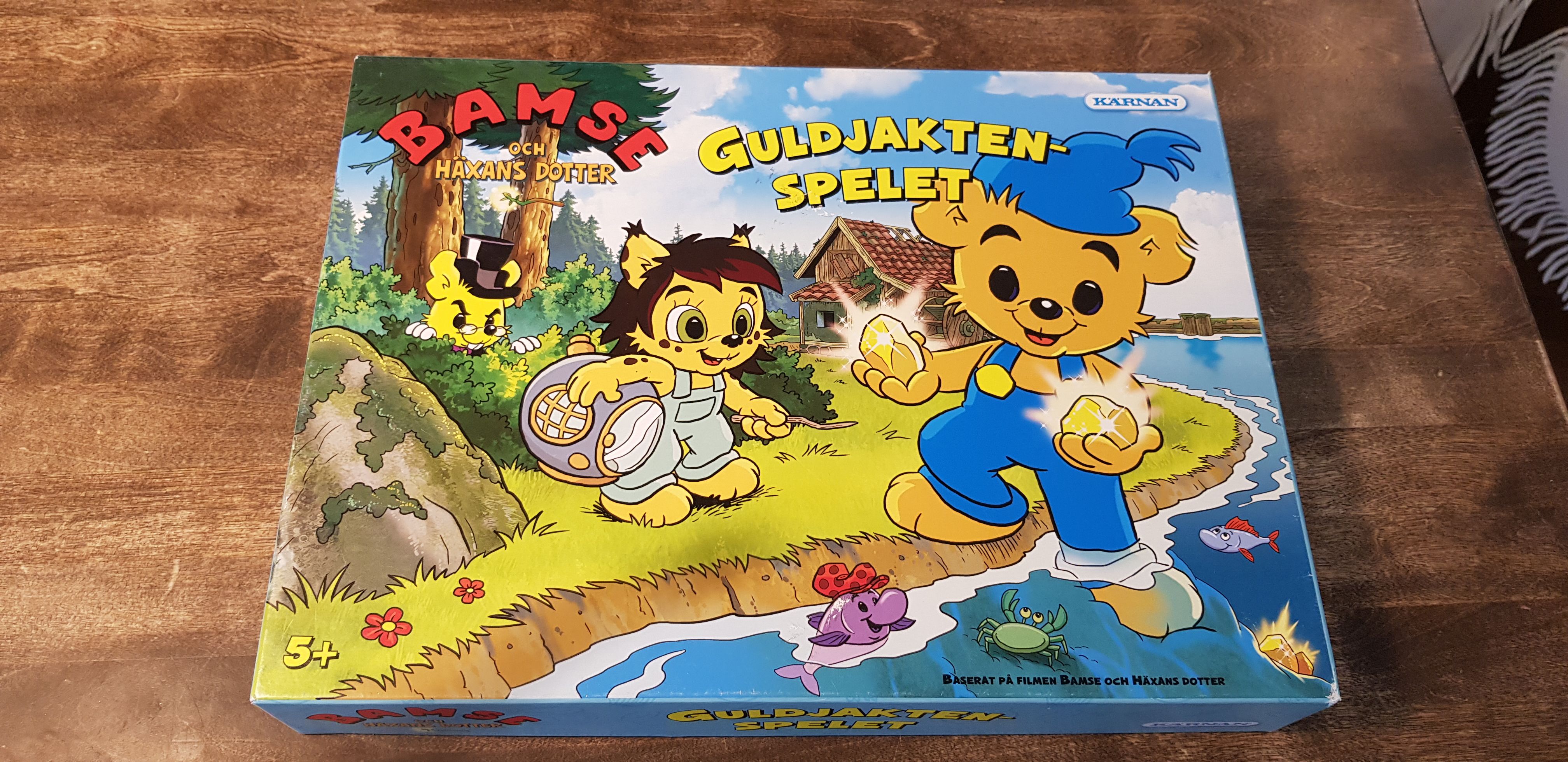Bamse och häxans dotter: Guldjaktenspelet