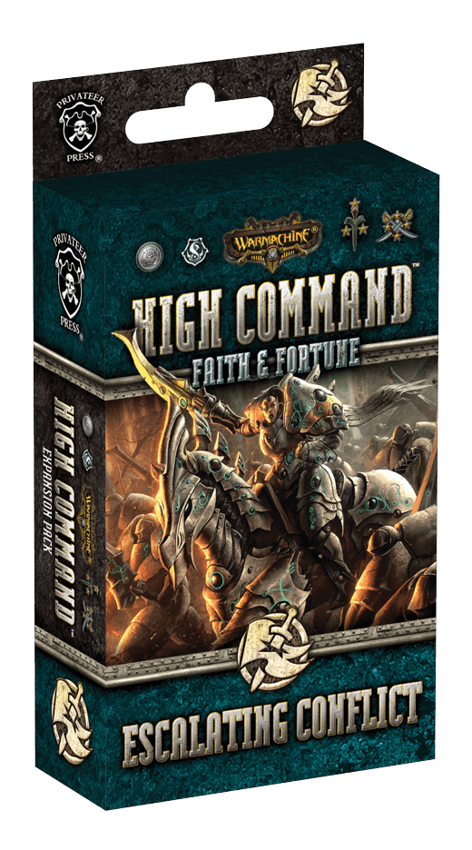 Warmachine: High Command – Faith & Fortune: Escalating Conflict box art