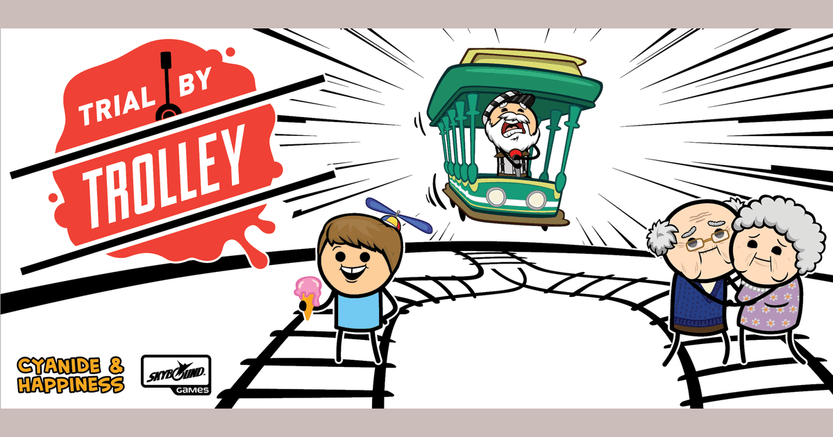 an Adult Card Game of Moral Dilemmas and Murder Trial by Trolley 