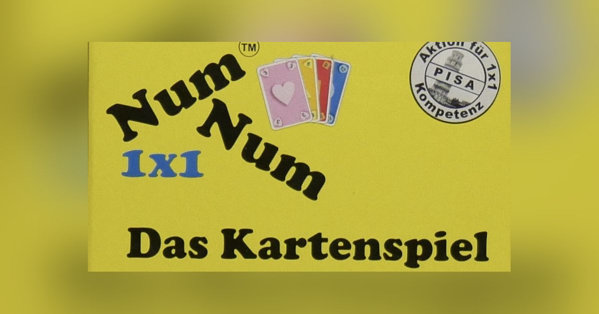 NumNum: Das Kartenspiel | Board Game | BoardGameGeek