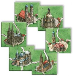 Carcassonne: German Cathedrals Cover Artwork