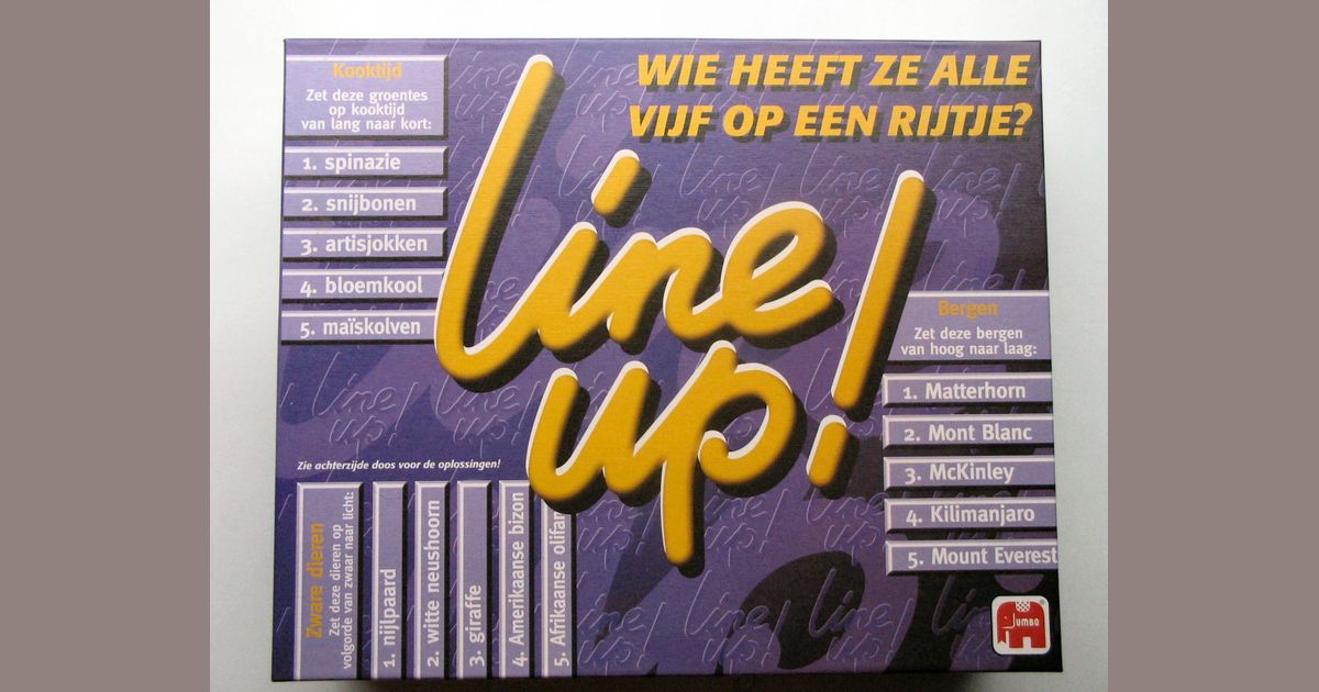 Line Up! Board Game BoardGameGeek