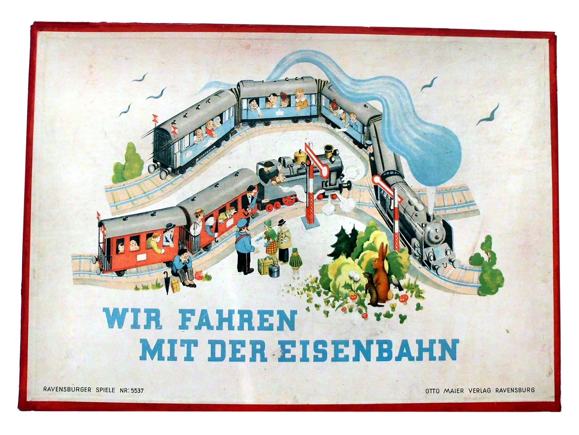 Wir fahren mit der Eisenbahn