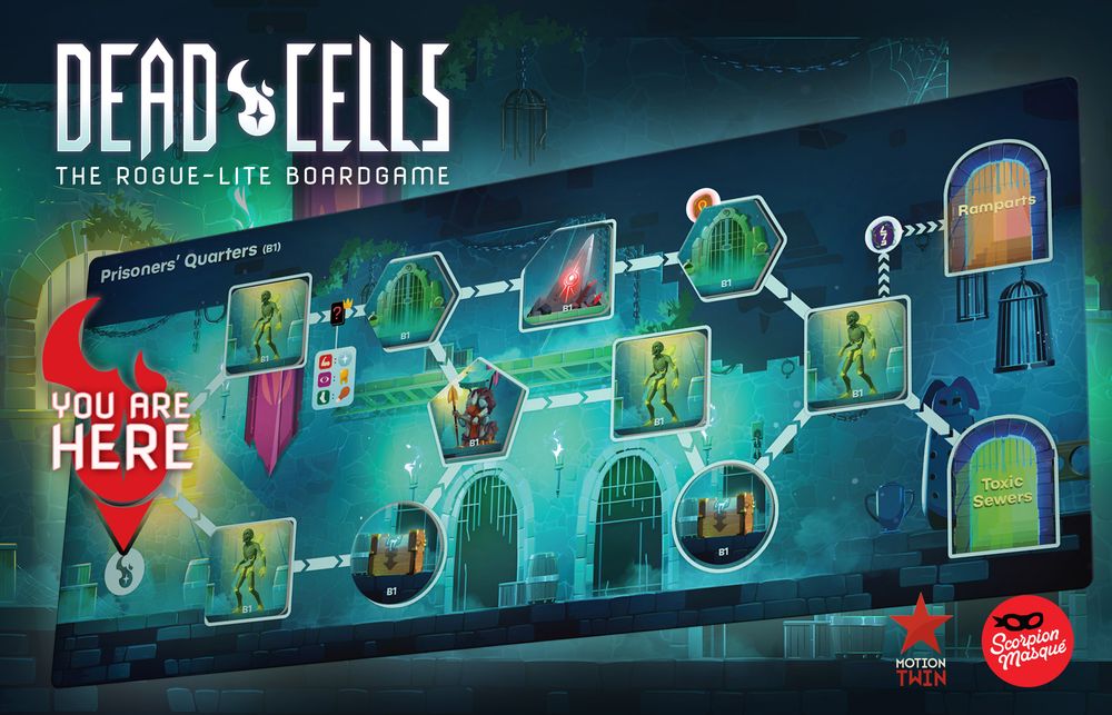 Dead Cells Board Game - Biomes teasing reveal | Dead Cells: The Rogue ...