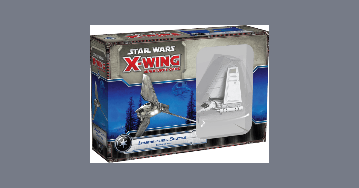 Lambda Class Shuttle Imperial Tyderium Star Wars X-Wing Miniatures 2.0 Ready 