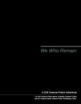 RPG Item: We Who Remain