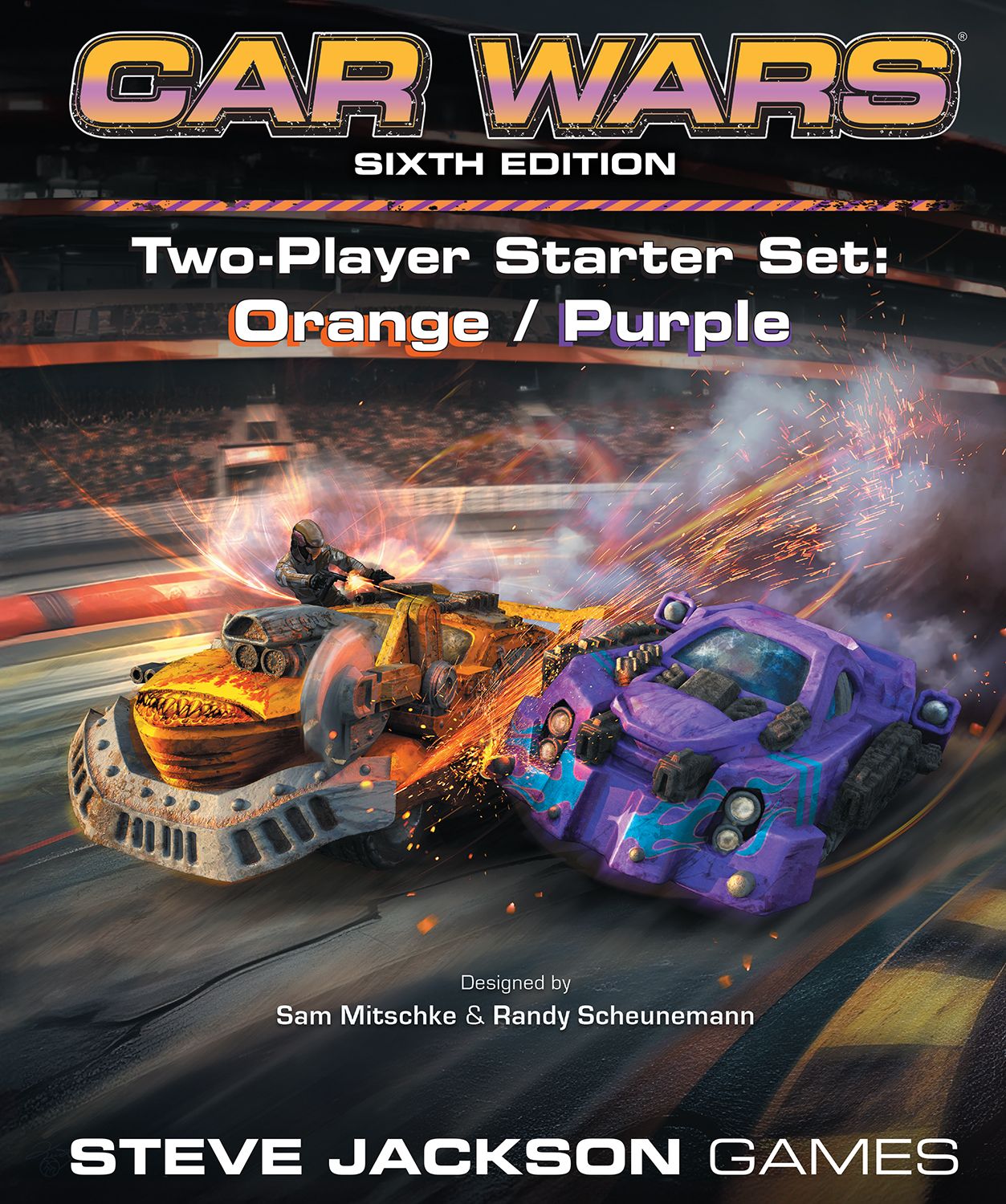Car Wars Two-Player Starter Set: Orange/Purple