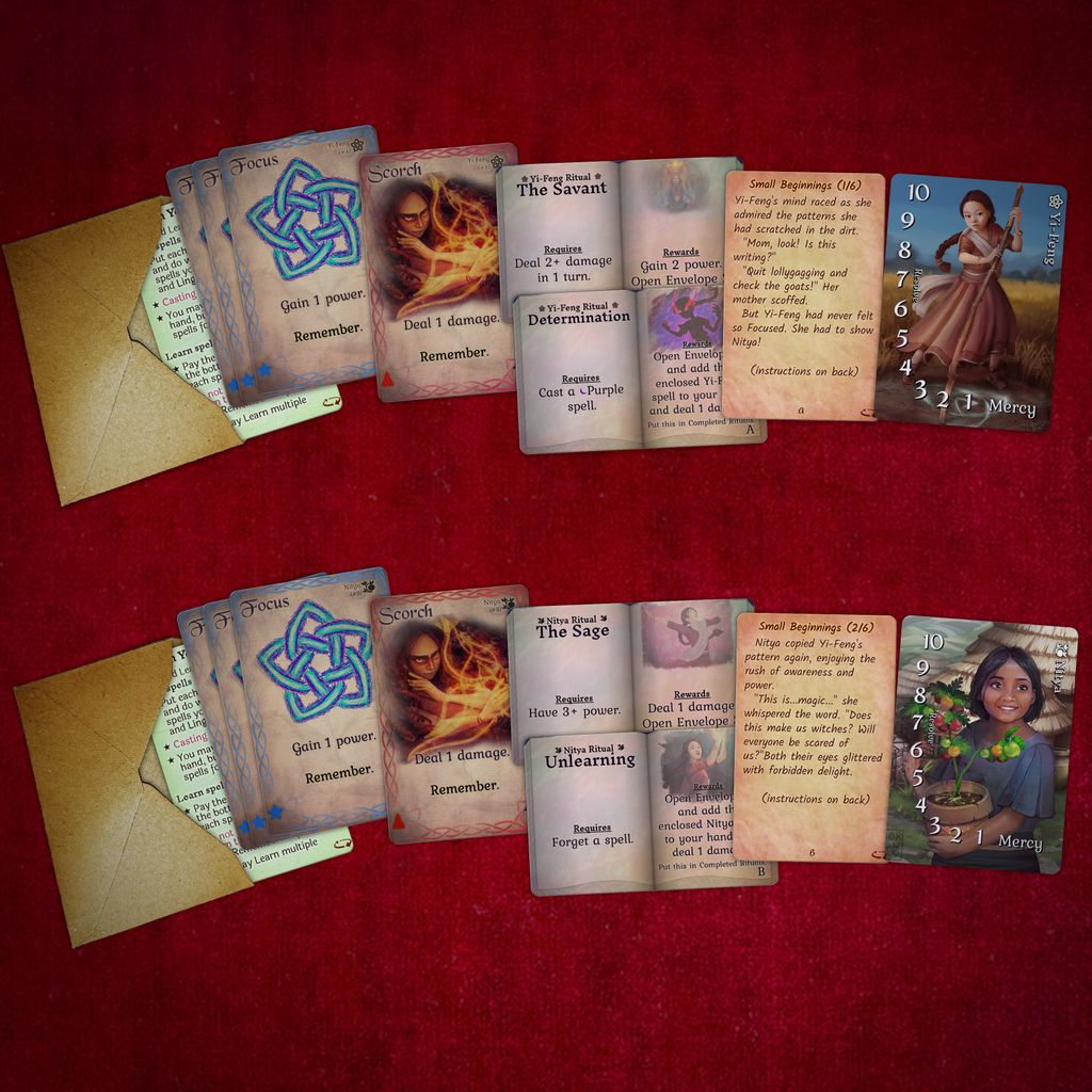 Illustration 1 de Witches' Quarrel: a quick 2-player legacy game