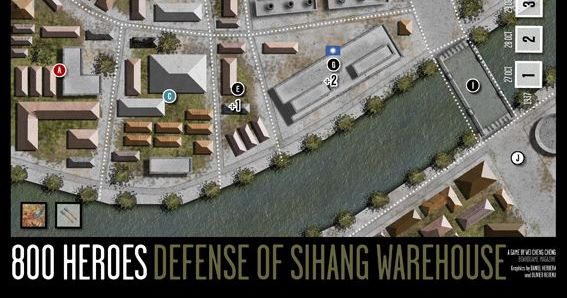 800 Heroes: Defense of Sihang Warehouse, Board Game